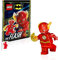 LEGO DC Comics Super Heroes Justice League Minifigure - Flash (with Power Blast) 76098
