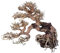 Amtra Legno Oriental Wind 7 taglia M, decorazione in legno per acquario fatto a mano, tronco naturale ornamentale, accessorio arredo decorativo, 30x13x23 cm