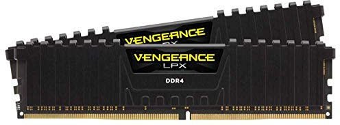 Corsair Vengeance LPX 16GB (2 x 8GB) DDR4 3600 (PC4-28800) C19 1.35V Arbeitsspeicher - Schwarz, CMK16GX4M2K3600C19