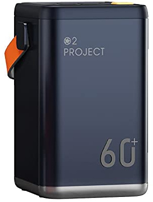 Power Bank 60000mAh Ricarica Rapida Quattro Porte USB Cellulare da Esterno di Grande capacità, Power Bank Portatile 37W con accumulo di energia Powerbank, Smart Phone, Tablet e Altro