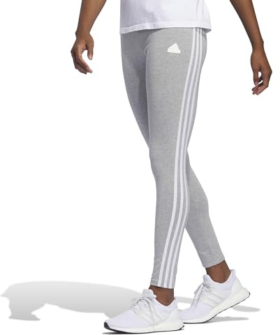 Adidas Damen Tights (1/1) W Fi 3S Legging, Medium Grey Heather, IC0516, XS
