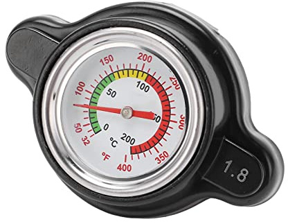 Tapa de radiador alta presión 1,8 bar con indicador temperatura (0–200 ℃) para CR250R 1989–2007, compatible MULE 3010 y X 1000, OE 1638630001