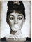 KUSTOM ART Hollywood Audrey Hepburn berühmte Schauspieler Serie, ungerahmt, Kunstdruck auf beschichtetem Papier, 40 x 30 cm