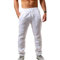 MJGkhiy Pantaloni Uomo Casual Cotone Pantaloni Estivi Uomo Comodi Pantaloni con Tasconi Uomo per Spiaggia Pantaloni da Yoga Pantaloni Uomo Leggeri Tuta Eleganti Elasticizzati Pantalone da Lavoro