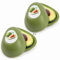 2 Avocado Aufbewahrung. Avocado Box für BPA-freie Kunststoff-Kühlbox. Avocado Dose mit spülmaschinenfestem Material. Ideal für die Aufbewahrung frischer Avocados.