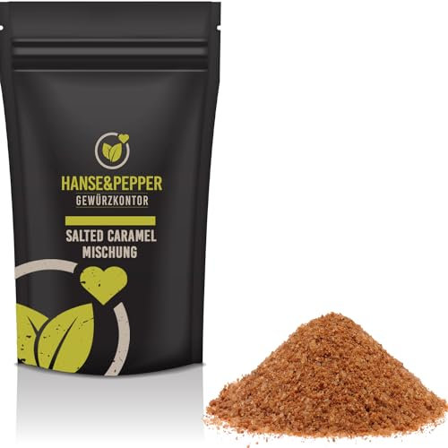 250g Salted Caramel Topping Mischung süß-salzige Zuckermischung Gewürz Zucker