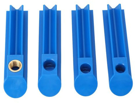4PCS Universal Auto Auto Kraftstoff Einspritzdüse Spülreiniger Adapter Universal Reinigungswerkzeug Kit Set Injektor Spülreiniger Adapter Kraftstoffeinspritzdüsen