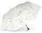 vrbabies Parasol UV, mini parapluie compact et léger, parapluie de voyage pour le vent et la pluie et 99 % de protection UV, parasol avec revêtement anti-UV noir cadeau pour femme, fleurs, S