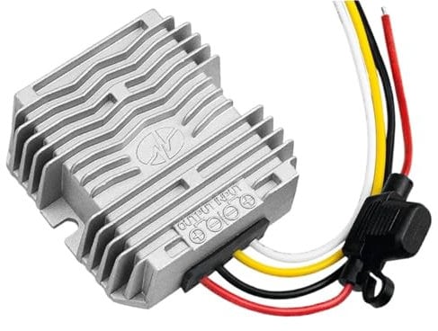LEWLUIRZA Chargeur CC isolé 36-90 V 48 V 60 V 72 V à 14,6 V 29,2 V Chargeurs de Batterie au Lithium 12 V 24 V for système à Double Batterie(14.6V 10A)