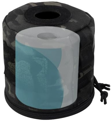 Camping Toilettenpapierhalter - Aufbewahrungstasche für Toilettenpapierrollen,Große Öffnung, tragbare Tücher, Papierabdeckung, Box für Heimbüros, Outdoor-Camping