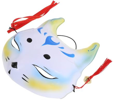 Holibanna Demi-masque De Cosplay Mignon, Demi-masque De Renard D'halloween, Masque D'animal Décoratif, Masque De Fête Portable, Accessoire De Costume De Carnaval