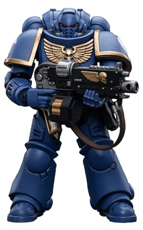 GWTCTOY JoyToy GW 40K Originallizenz 1:18 Actionfigur, Ultramarines Intercessors, 12CM Bausätze für Sammel-Actionfiguren