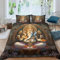 Bettwäsche 90X190 cm, Bettbezug Set Und 2 Kissenbezug 80X80Cm, Buddha-Statue Bettwäsche Set Aus Hypoallergen Mikrofaser, 3D Bettwäsche, 100% Mikrofaser - Anti-Fading Pflegeleicht -524Q433S779W58