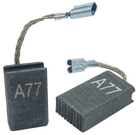 2x Kohlebürsten Schleifkohlen für Hilti AG 230-S/AG 230 S Winkelschleifer, 5 x 10 x 17 mm