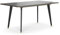 Vicco Esstisch Goldamo, ausziehbarer Esszimmertisch, Schwarz, 200 x 90 cm Ausziehbar
