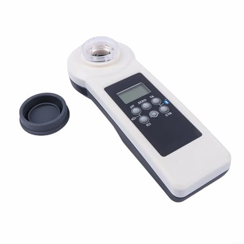 Alanmoship Photomètre 2.0, équipement de test de qualité de l'eau avec écran LED étanche pour piscines, bassins, jacuzzi, spas et eau potable