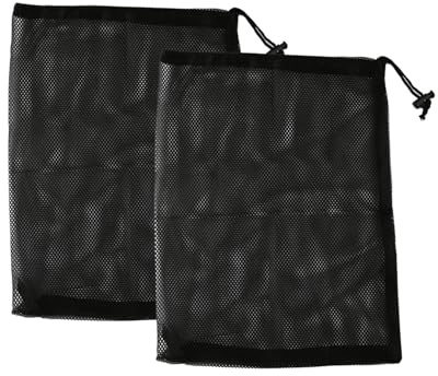 Bojueshaw 2PCS Pond Pump Filter Bags with Drawstring,30x40cm Mesh Filter Sacks for Ponds,Water Tanks,Fountain Pools,Swimming Pools