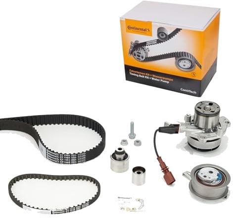 Continental Ctam CT1168WP8PRO Wasserpumpe + Zahnriemensatz | CT1168WP8PRO passend für A1 A3 A4 A5 A6 Q2 Q3