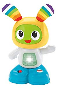 Fisher-Price Mini Robot Robi Jouet électronique bébé + 6 Mois (Mattel FFD92)