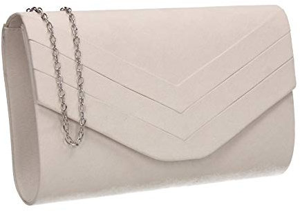 SWANKYSWANS Women's Samantha Clutch Bag, Ivory, One Size