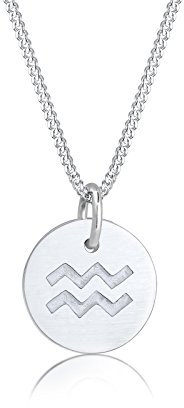 Elli Damen-Ketten mit Anhänger 925_Sterling_Silber 0109792117_45 - 45cm Länge