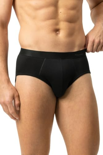 Mey Herren Unterhose - Classic Slip mit aufgesetztem Webbund und weichen Beinabschlüssen - 98% Peru Pima Baumwolle - Basic Serie Casual Cotton - 49012