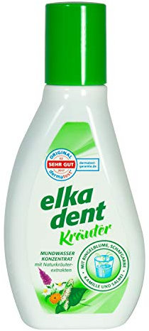 Elkadent Mundwasser - Kräuter 125 ml