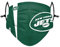 Forever Collectibles UK NFL Amerikanischer Fußball New York Jets Erwachsene Stoffmaske Gesichtsmaske waschbare alltagsmaske Gesichtsbedeckung