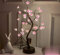 Lámpara de Rama de árbol de Cadena de Cobre Estrellado con batería LED o Suministro USB Luz de Noche de Alambre cálido con Interruptor táctil para la decoración de la habitación del hogar