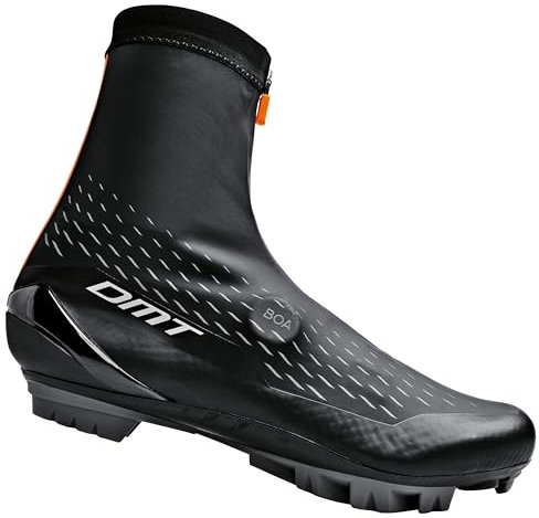 DMT Unisex Wkm1 Winter-Fahrradschuhe, Schwarz/Orange