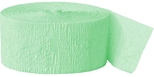 PAPSTAR NEU Kreppband/Krepppapier, Länge: ca. 24 m, Farbe: Türkis hell/Minze