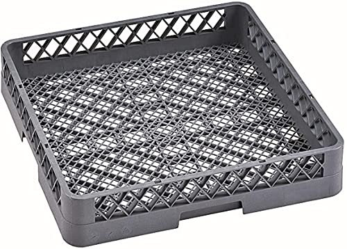 RO- Panier universel pour égoutter les assiettes, pour couverts et petites pièces de lave-vaisselle, plateau pour lave-vaisselle finement tressé, 50 x 50 cm
