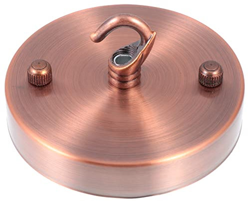OSALADI Abdeckungsbefestigungen Praktisch Retro Oder Einbau Inch Home Cm Schwere Montage Kronleuchter Befestigung Zubehör Vintage Langlebig Mit Zubehör-Kit Halter Metall