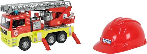 Man TGA Feuerw. Drehleiter,L&S,Spielhelm