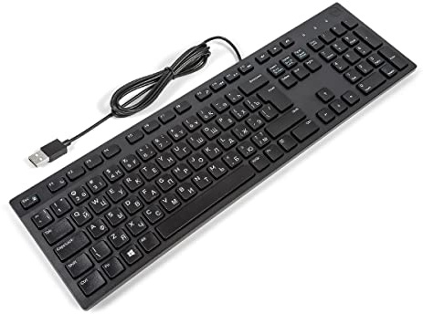 Dell KB216 KAZAK Slim Office Multimedia Keyboard BLACK