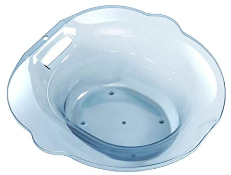 Colcolo Bagno Sitz per sedile WC Bidet/Universale/Portatile/Appendibile/Vasca WC/Riutilizzabile Area di seduta più ampia Sedile a vapore per bagno anca per, Blu