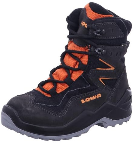 LOWA Stiefel hoch LINO GTX Graphit/orange 28