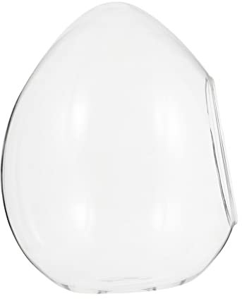 minkissy Transparentes Hamster-kühlnest Bequemes Sommernest Aus Glas Für Meerschweinchen Chinchillas Und Ähnliche Kleintiere Leicht Zu Reinigen Einzigartiges Design Für Haustiere