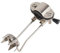 Kisangel Trekking Poles Crampons Hiking Attachment Walking Mobility Crutches Canes Walking Cane Accessories Outdoor Accessories Cane Ice Tip Winter Travel Hiking Supplies Aluminum Alloy
