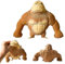 HOVCEH Gorilla Stressabbau Spielzeug, Gorilla Stress Toy, Gorilla-Figur zum Stressabbau, Gummi AFFE Spielzeug, Squishy Monkey Toy Geeignet für Freizeit, Unterhaltung, Stressabbau