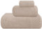 MyOwn Ultra-weiches 3er-Pack Baumwoll-Handtuch-Set, enthält a übergroße Badetücher 70 x 140 cm, a Handtücher 40 x 60 cm und a Waschbetten 30 x 30 cm, Bräunen