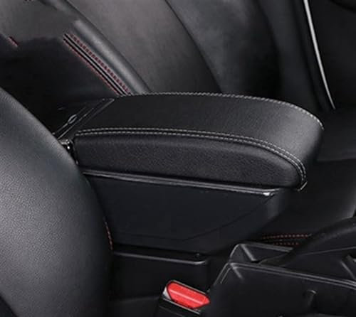 Organizer Armlehnen Kompatibel Mit Vw Für UP Auto-Armlehnenbox, Zweilagig, Einziehbar, Zentrale Aufbewahrung Von Inhalten Mit Aschenbecher, Getränkehalter, USB-Zubehör (Color : 3)
