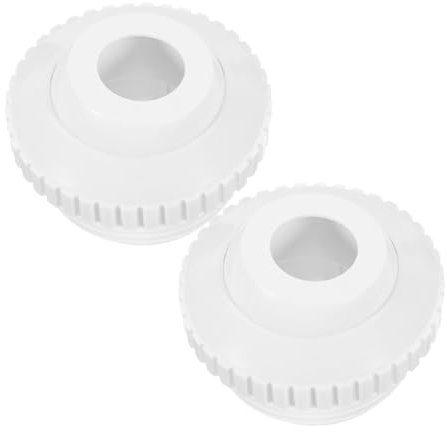 KONTONTY Pool Inlet Nozzle Directional Stream Flow 2 Pack Spa Jet Nozzles Ground Spa Replacement Parts