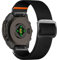 KoGiio Armband QuickFit 22mm für Garmin Instinct 3 Dual Power/E / 3 Solar / 3 AMOLED 45mm / Fenix E / 8 47 mm, Uhrenarmbänder Ersatzarmband Nylon Comfort Elastisch