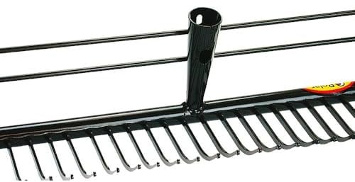 Polar Rasenrechen 60 - 100 cm breit Harke Heurechen 32 - 56 Zinken Laubrechen