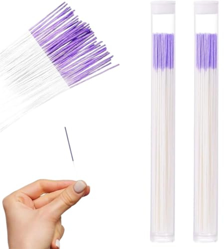KEQAR 120 Pcs Nettoyant pour Trou d'Oreille, Fil de Nettoyage pour Piercing, Élimination des Odeurs, Outil de Nettoyage, Bâtonnets pour Trou d'Oreille, Ear Piercing Cleaner pour Hommes et Femmes
