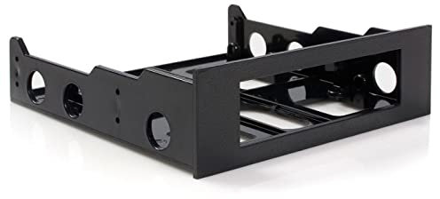 StarTech.com HDD Front Bay Bracket Adapter 3.5in Hard Drive to 5.25in, BRACKETFDBK