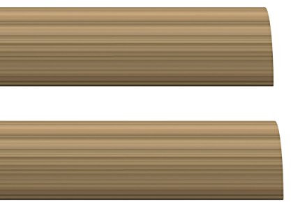STORMGUARD 02AM0060914LWO Internal Foam Under The Door Draught Excluder Seal, Light Oak, 914 mm, Set of 2 Piece