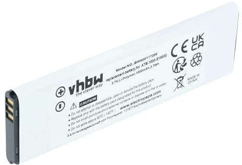 vhbw Akku kompatibel mit RTI T3X | T2i, T2X Fernbedienung Remote Control (1000 mAh, 3,7 V, Li-Polymer)