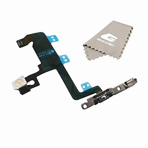 Switch On/Off Power Button Cable Replacement Part with Flashlight Flex Cable for iPhone 6